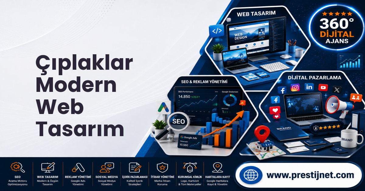 Çıplaklar Modern Web Tasarım