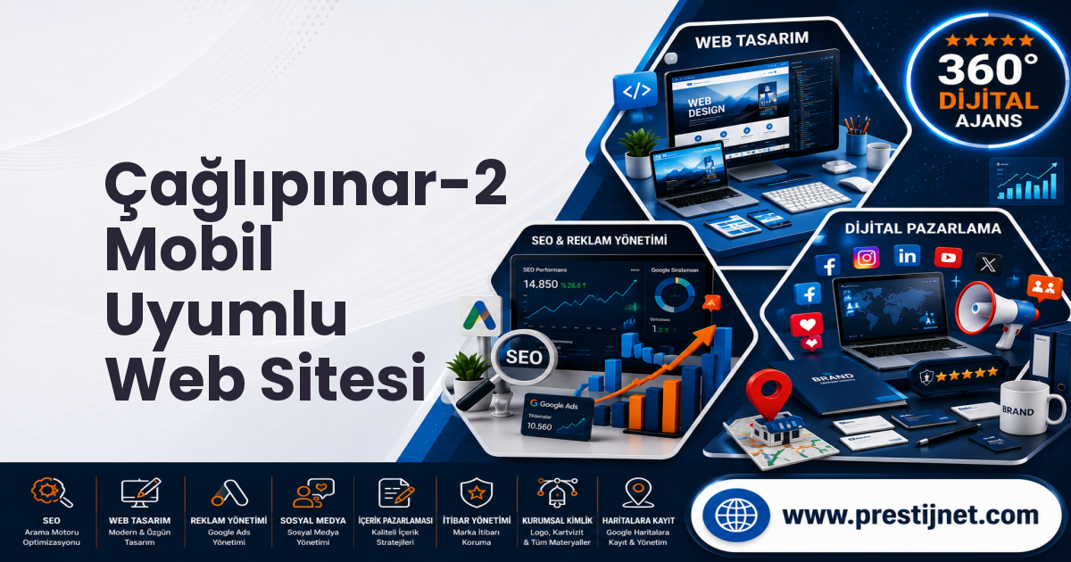 Çağlıpınar-2 Mobil Uyumlu Web Sitesi