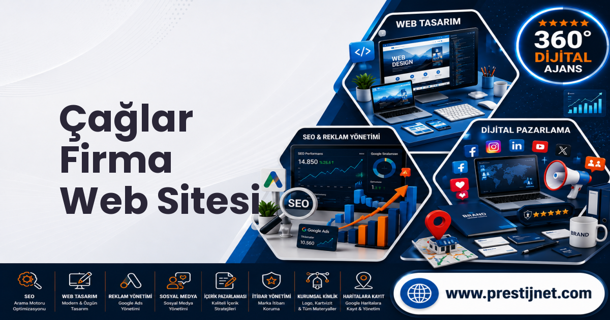 Çağlar Firma Web Sitesi