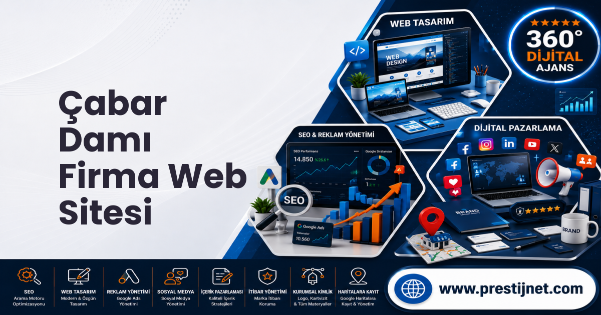 Çabar Damı Firma Web Sitesi