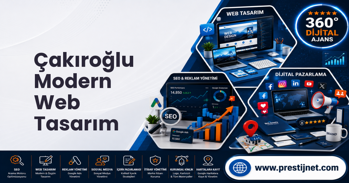 Çakıroğlu Modern Web Tasarım