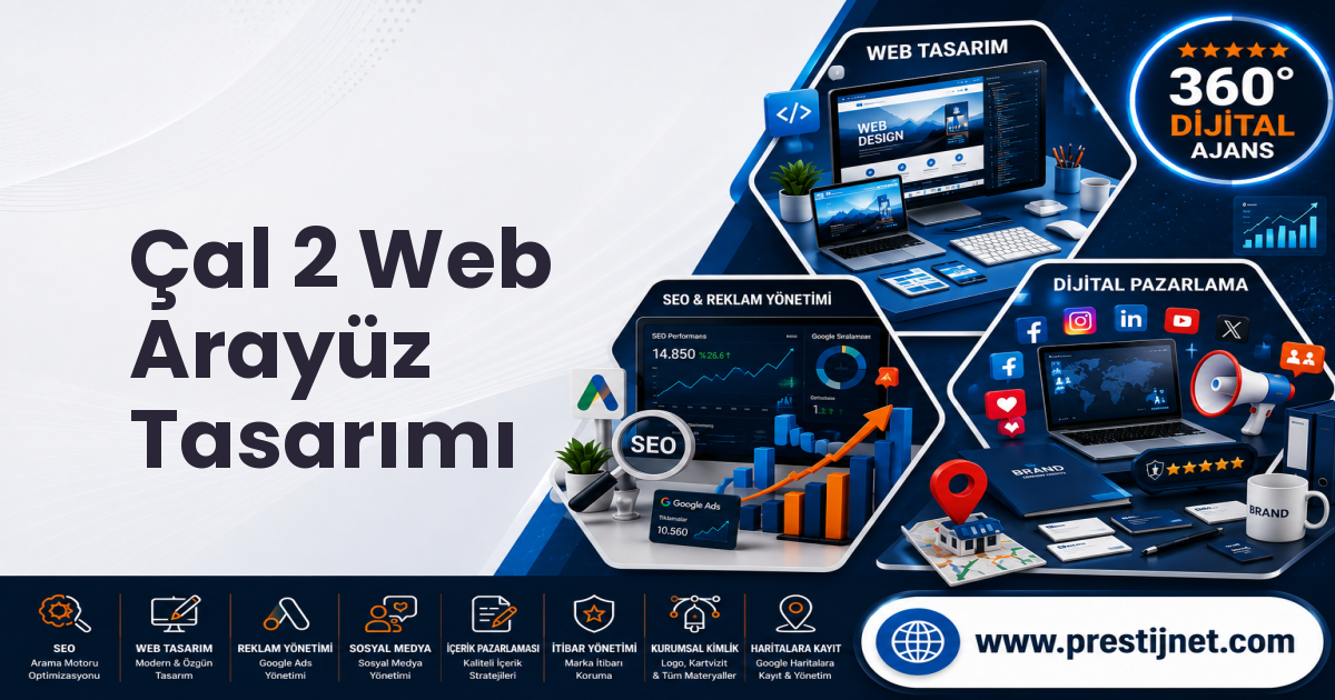 Çal 2 Web Arayüz Tasarımı