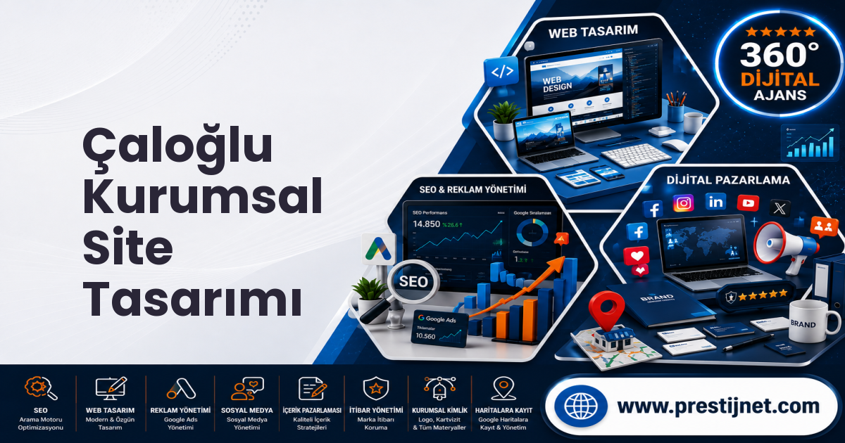 Çaloğlu Kurumsal Site Tasarımı