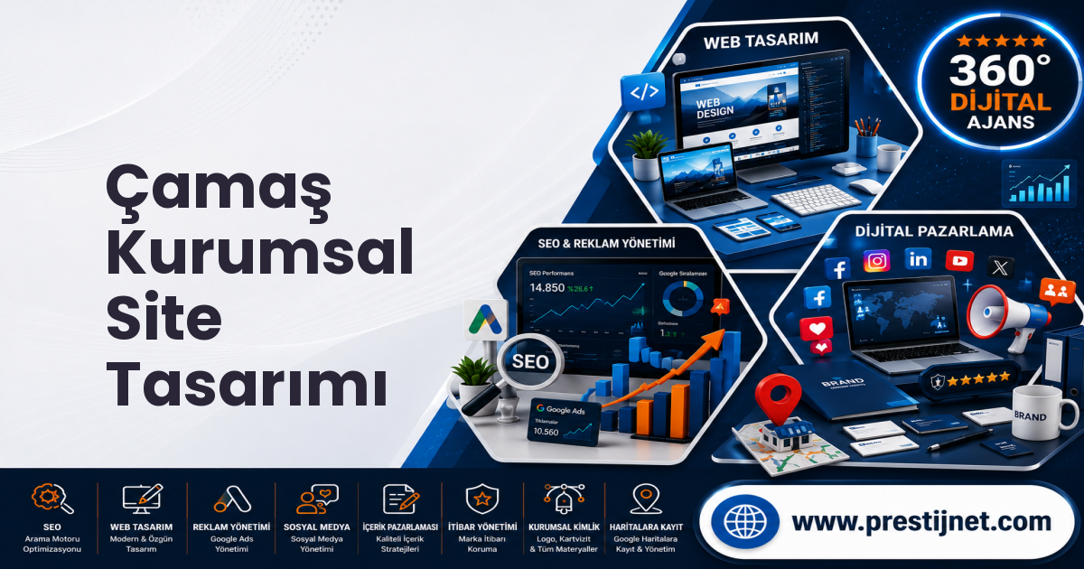 Çamaş Kurumsal Site Tasarımı