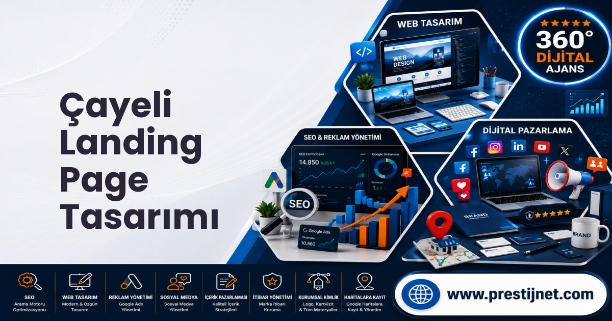 Çayeli Landing Page Tasarımı