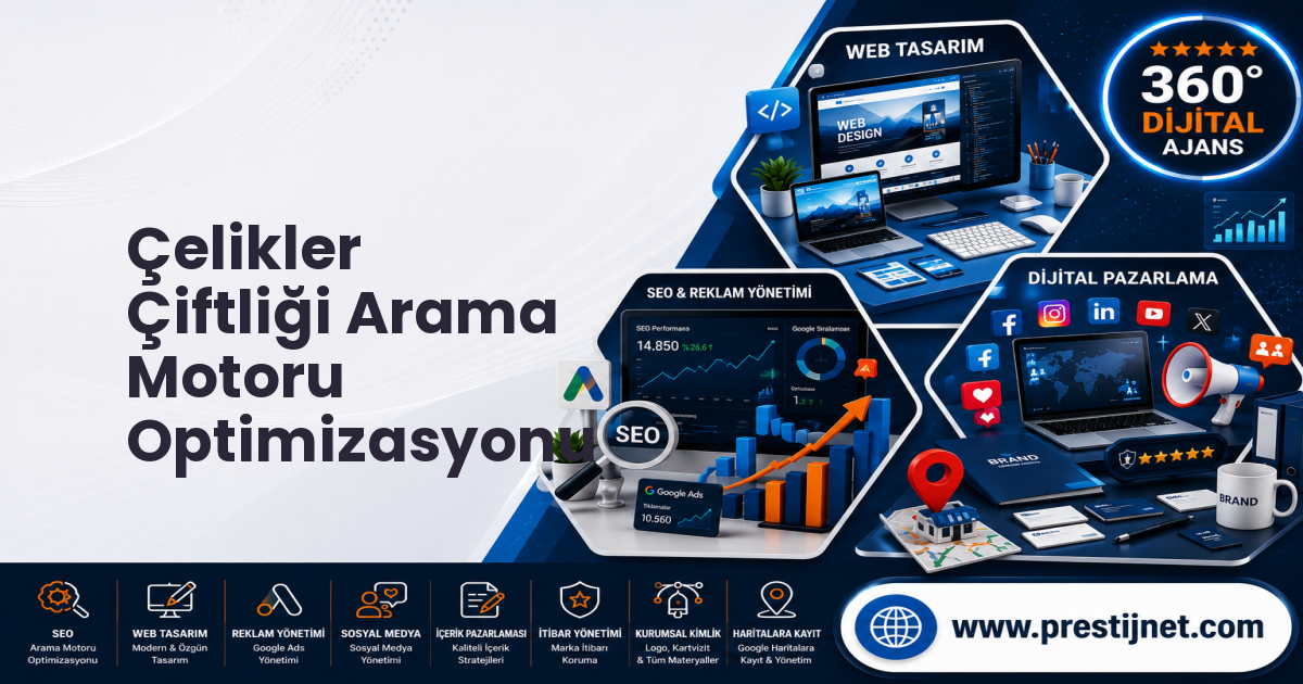 Çelikler Çiftliği Arama Motoru Optimizasyonu