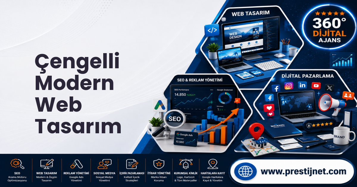 Çengelli Modern Web Tasarım