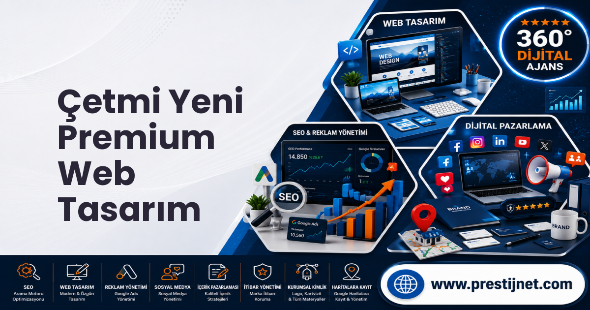 Çetmi Yeni Premium Web Tasarım