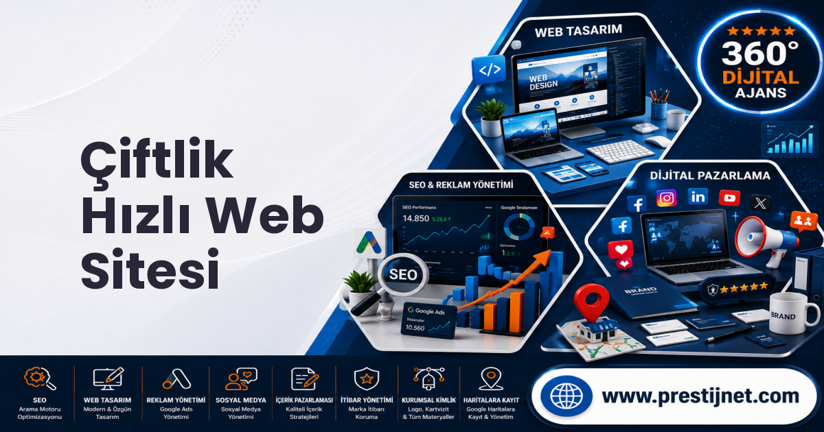 Çiftlik Hızlı Web Sitesi