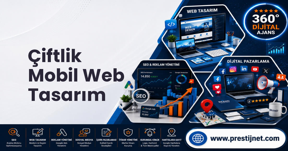 Çiftlik Mobil Web Tasarım