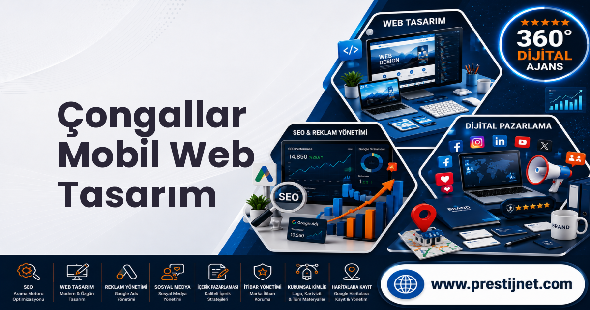 Çongallar Mobil Web Tasarım