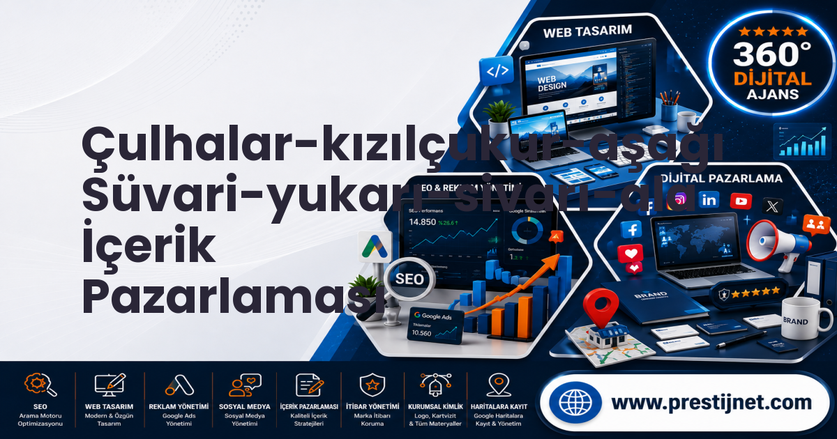 Çulhalar-kızılçukur-aşağı Süvari-yukarı-sivarı-ala İçerik Pazarlaması