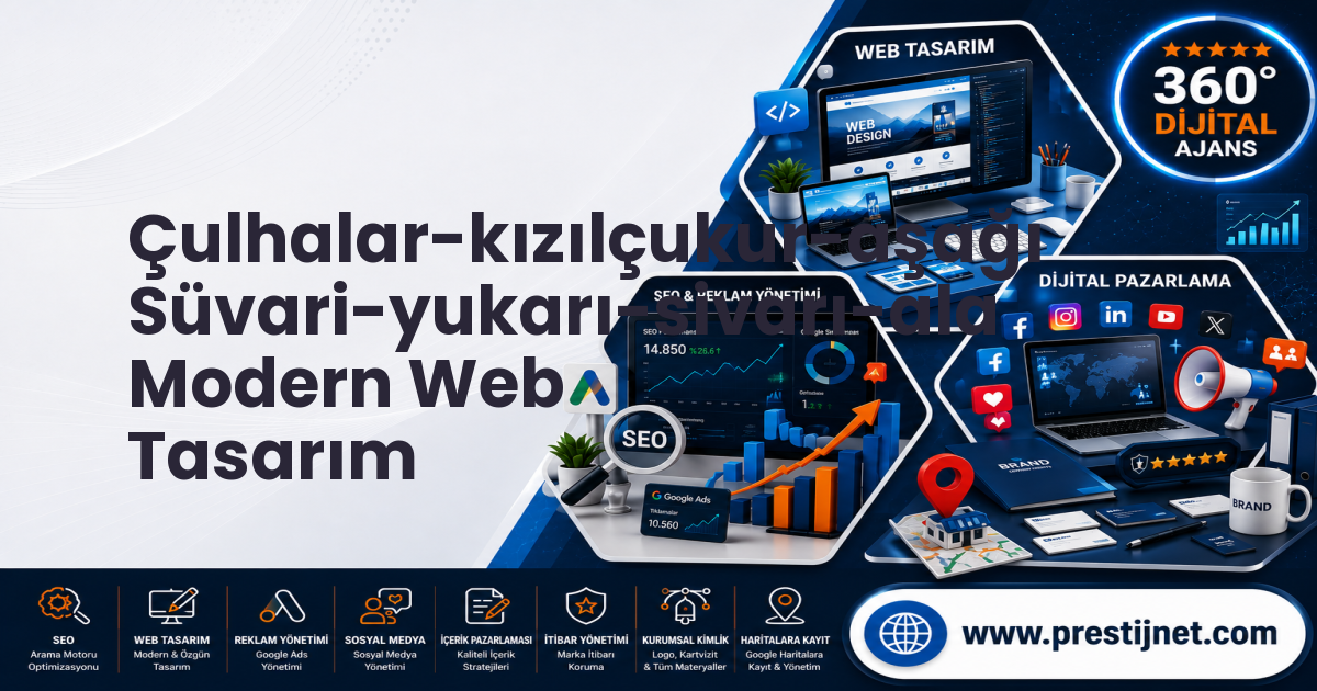 Çulhalar-kızılçukur-aşağı Süvari-yukarı-sivarı-ala Modern Web Tasarım