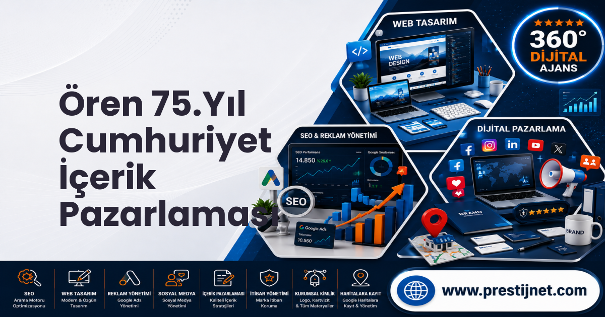 Ören 75.Yıl Cumhuriyet İçerik Pazarlaması