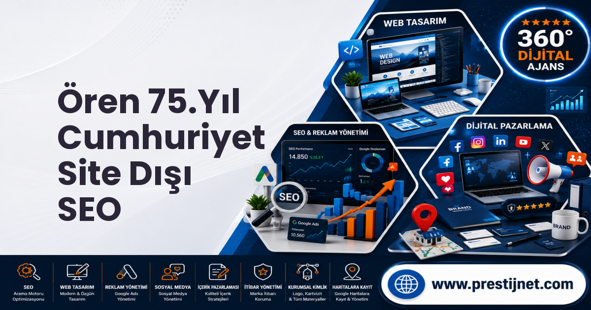 Ören 75.Yıl Cumhuriyet Site Dışı SEO