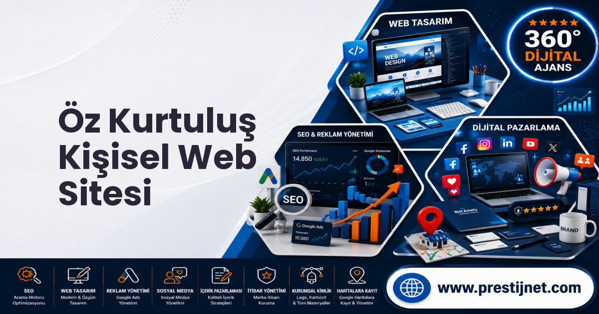 Öz Kurtuluş Kişisel Web Sitesi
