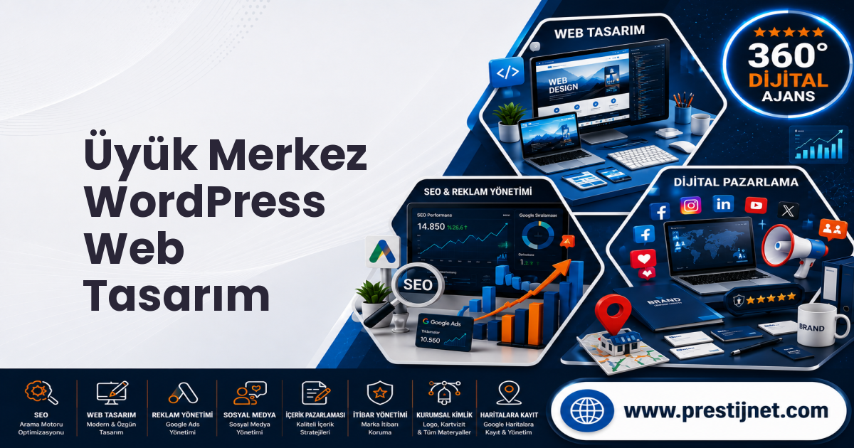 Üyük Merkez WordPress Web Tasarım