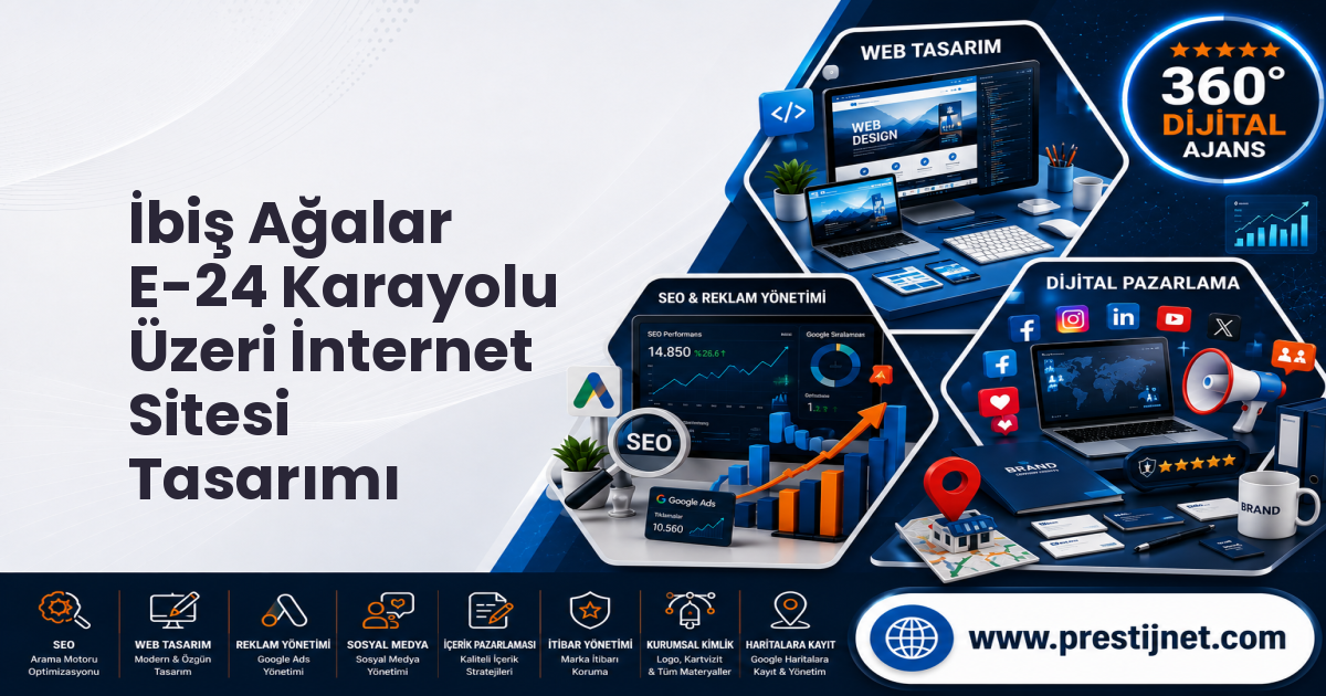 İbiş Ağalar E-24 Karayolu Üzeri İnternet Sitesi Tasarımı