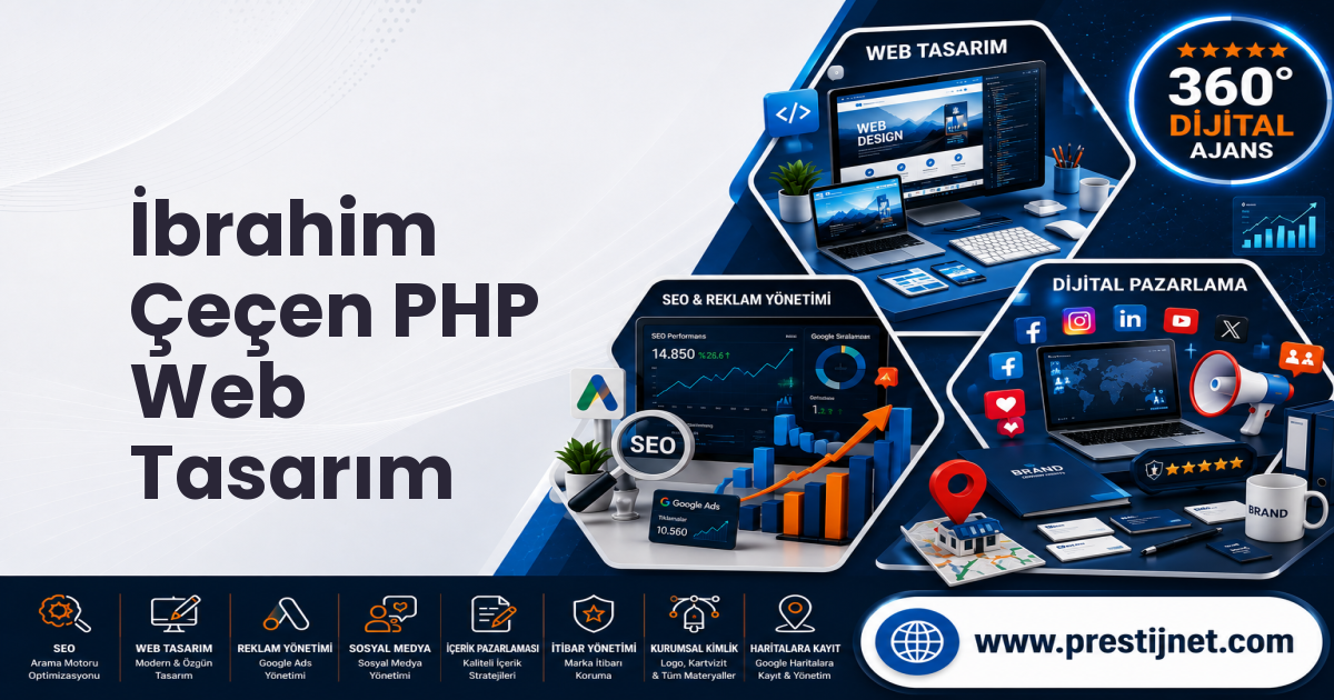 İbrahim Çeçen PHP Web Tasarım