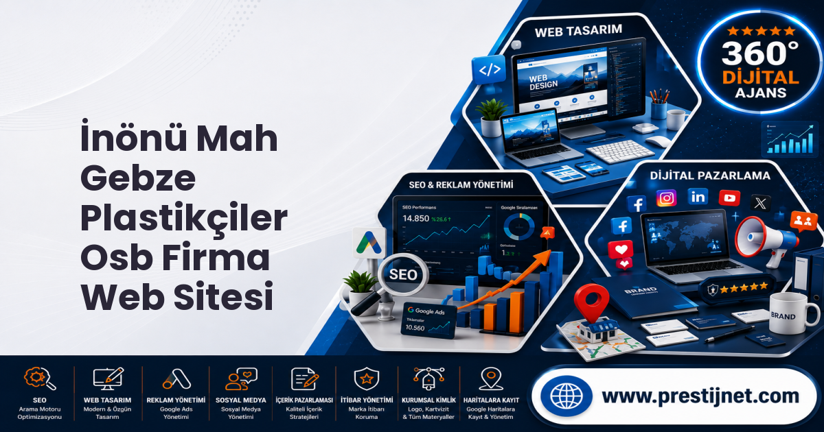 İnönü Mah Gebze Plastikçiler Osb Firma Web Sitesi