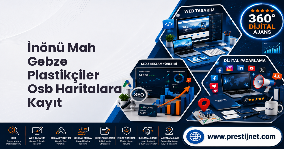 İnönü Mah Gebze Plastikçiler Osb Haritalara Kayıt