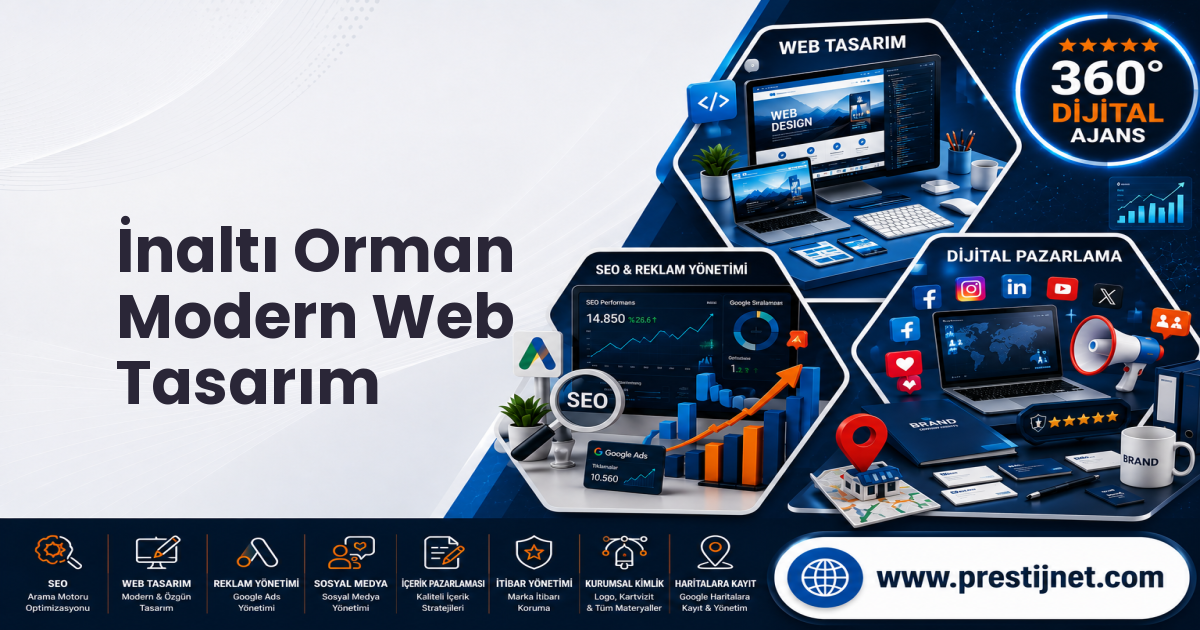 İnaltı Orman Modern Web Tasarım