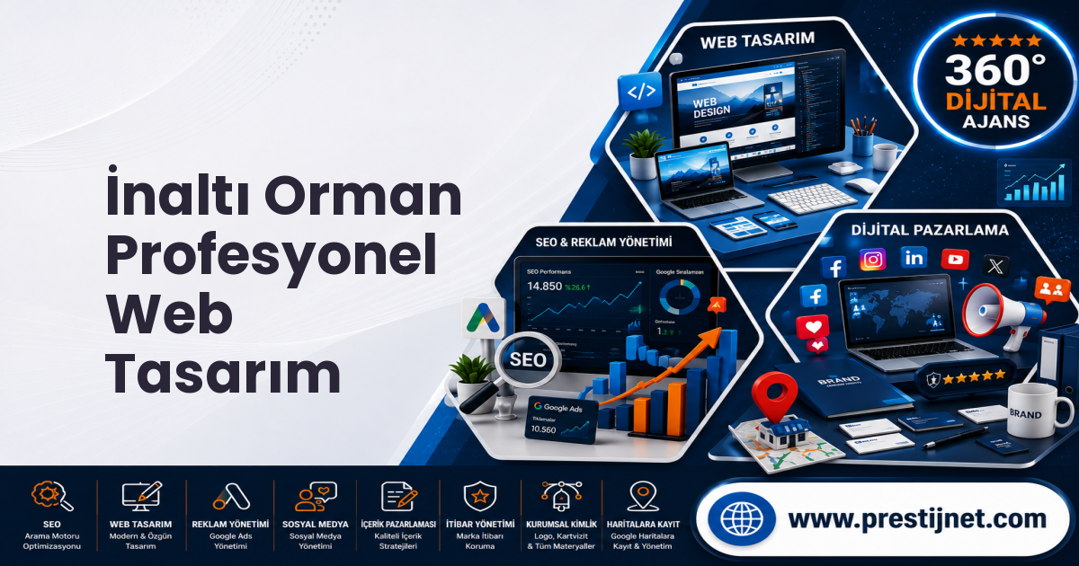 İnaltı Orman Profesyonel Web Tasarım