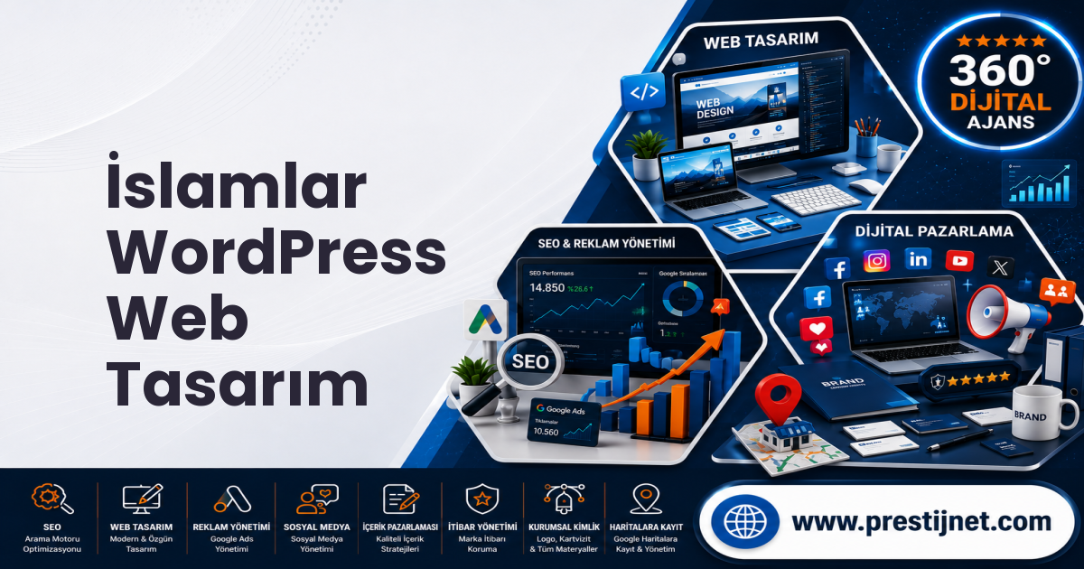 İslamlar WordPress Web Tasarım