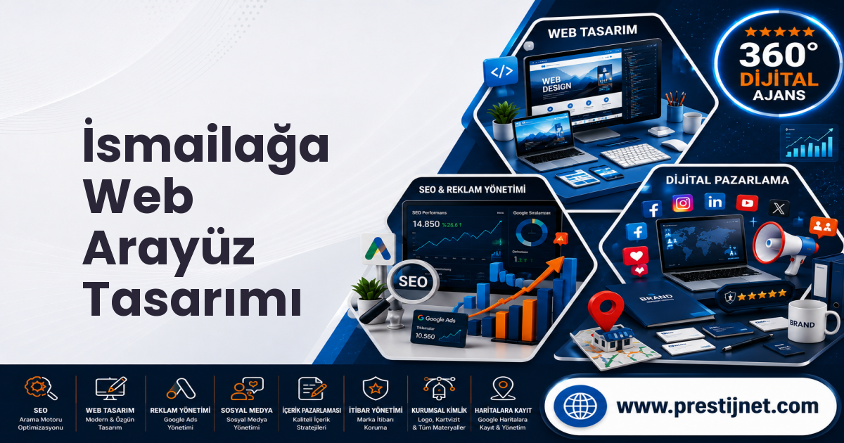 İsmailağa Web Arayüz Tasarımı