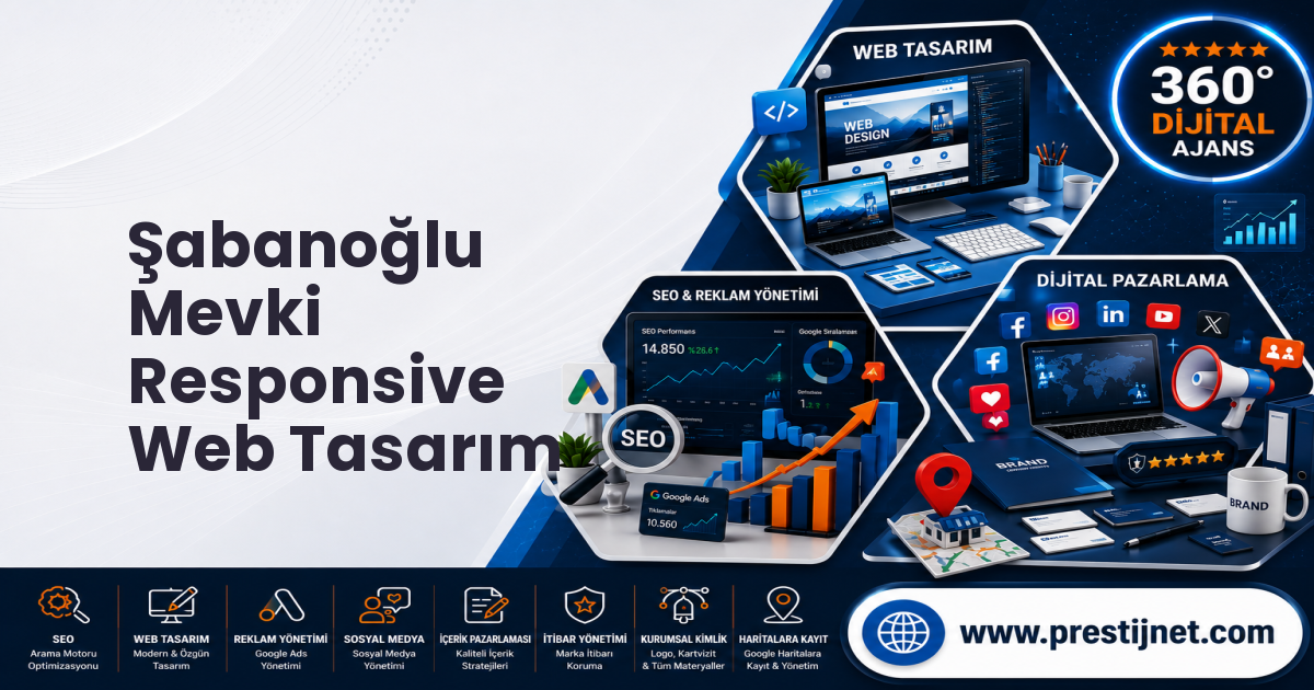 Şabanoğlu Mevki Responsive Web Tasarım