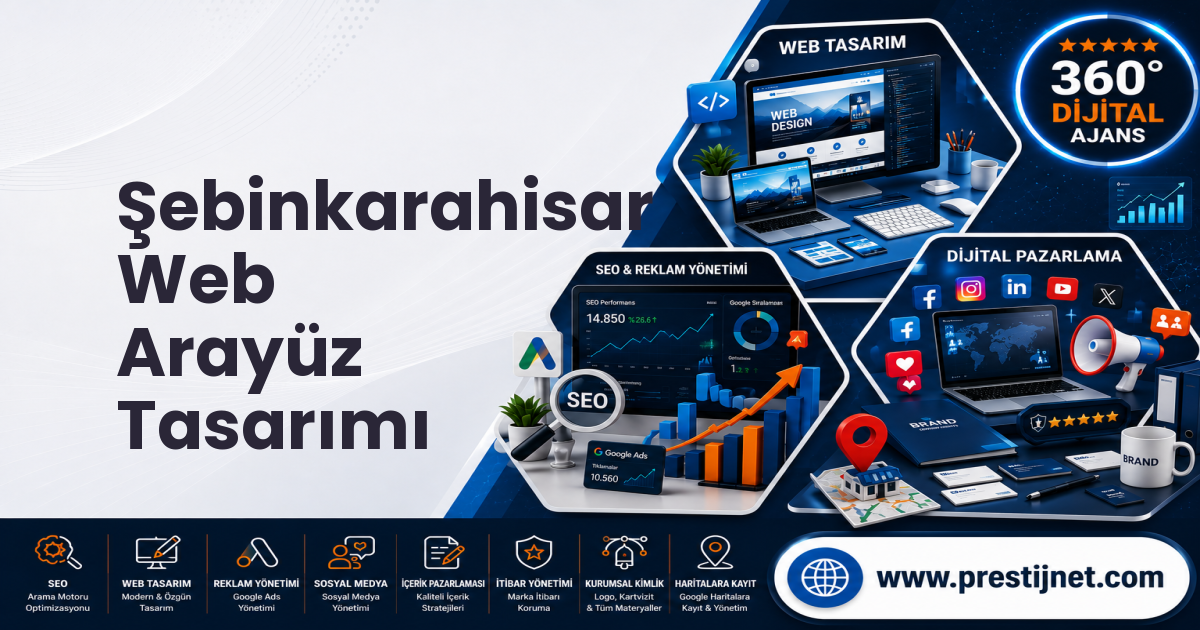 Şebinkarahisar Web Arayüz Tasarımı