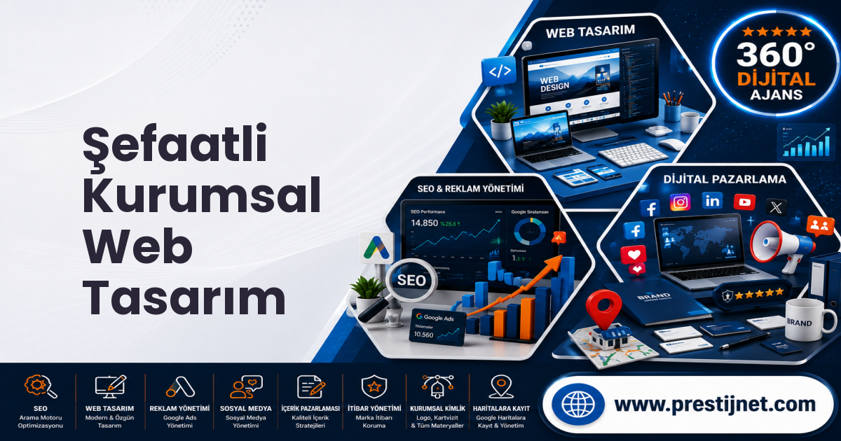 Şefaatli Kurumsal Web Tasarım