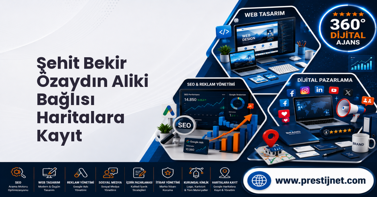 Şehit Bekir Özaydın Aliki Bağlısı Haritalara Kayıt