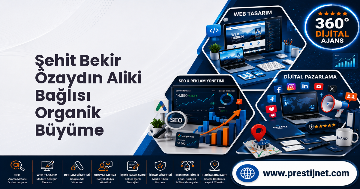 Şehit Bekir Özaydın Aliki Bağlısı Organik Büyüme
