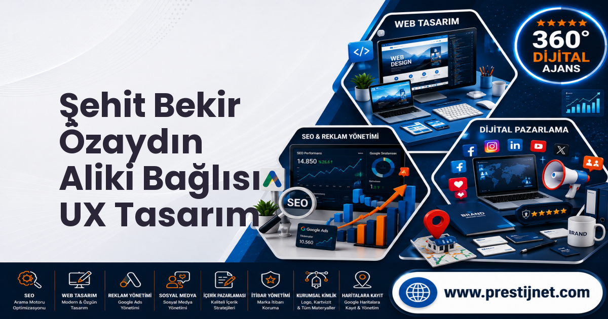 Şehit Bekir Özaydın Aliki Bağlısı UX Tasarım