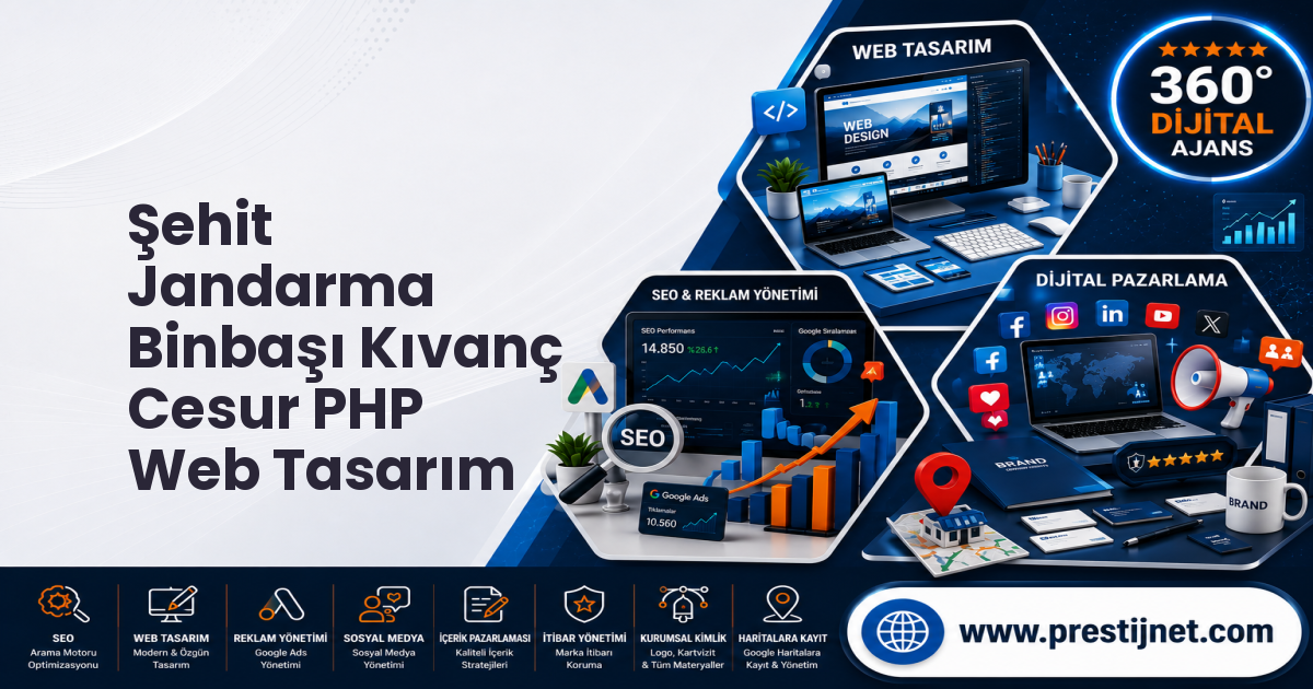 Şehit Jandarma Binbaşı Kıvanç Cesur PHP Web Tasarım