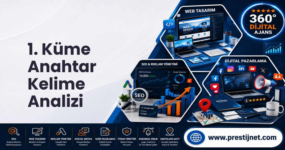 1. Küme Anahtar Kelime Analizi