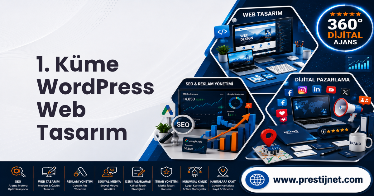 1. Küme WordPress Web Tasarım