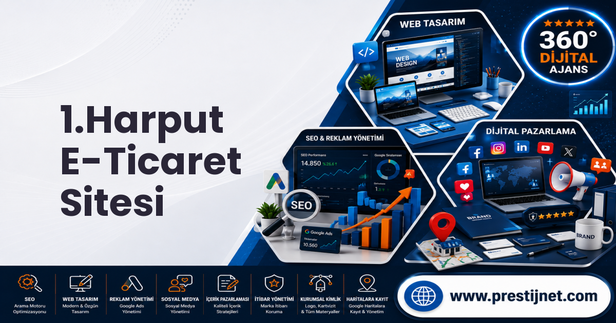 1.Harput E-Ticaret Sitesi