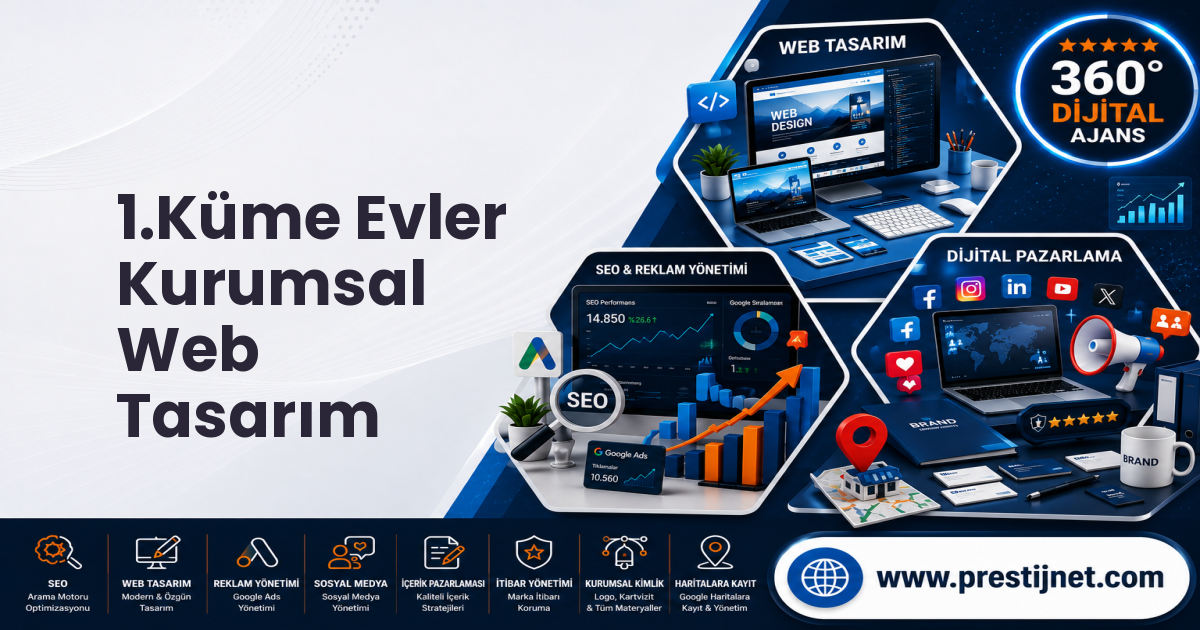 1.Küme Evler Kurumsal Web Tasarım