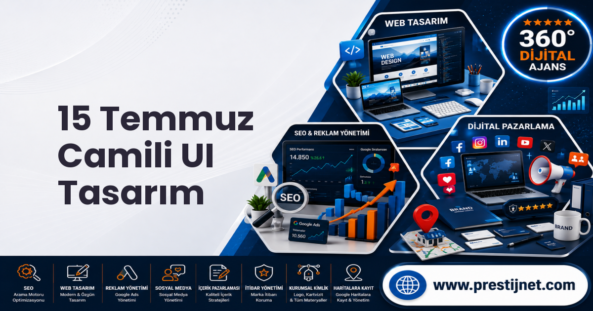 15 Temmuz Camili UI Tasarım