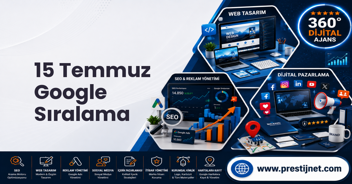 15 Temmuz Google Sıralama