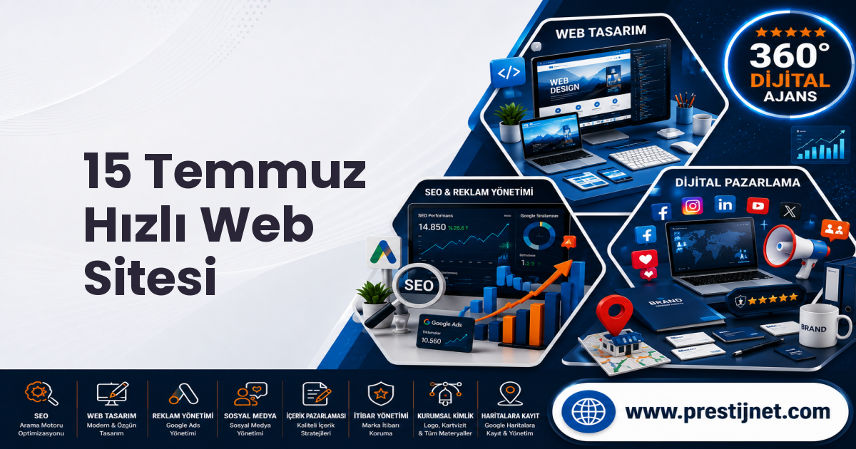 15 Temmuz Hızlı Web Sitesi