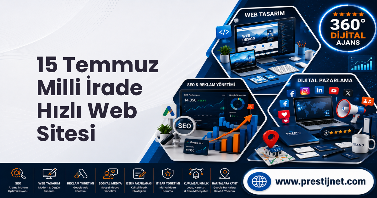 15 Temmuz Milli İrade Hızlı Web Sitesi