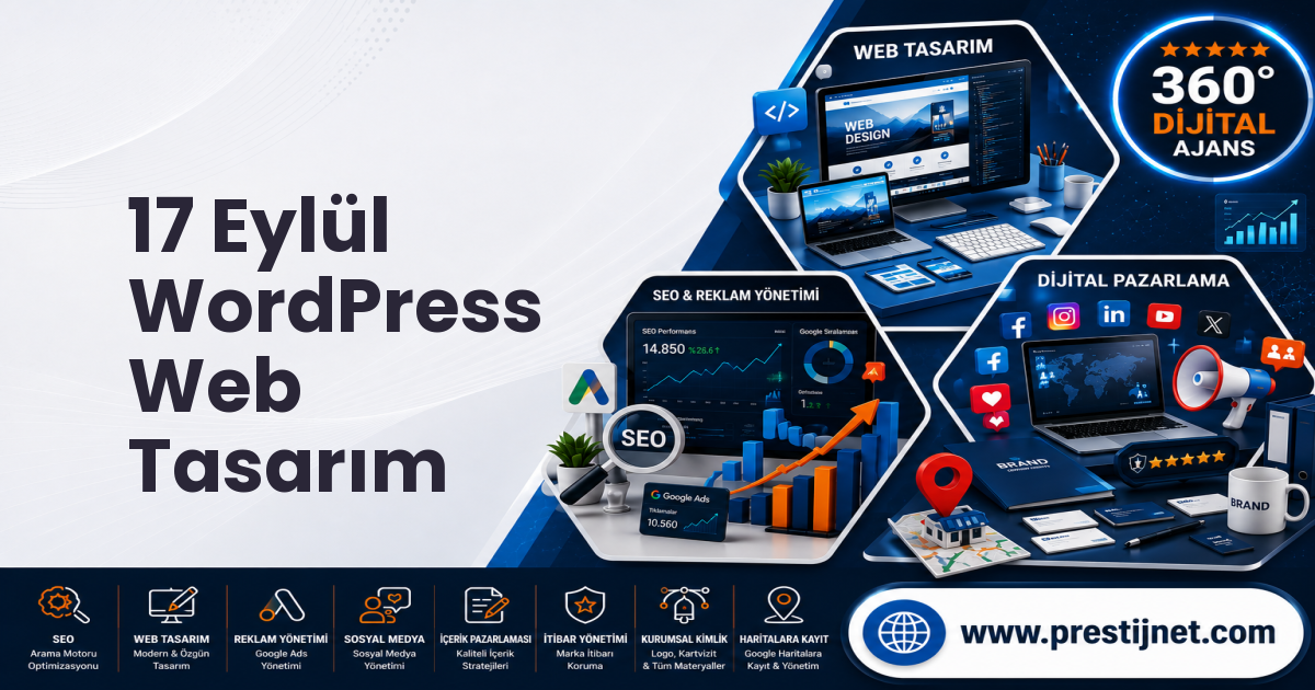 17 Eylül WordPress Web Tasarım