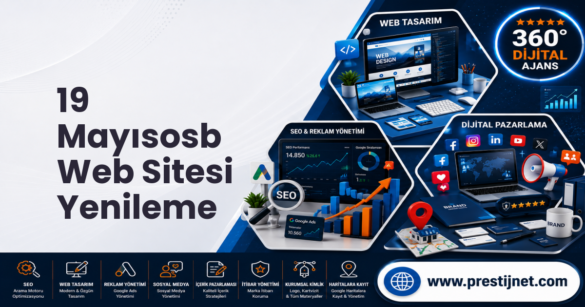 19 Mayısosb Web Sitesi Yenileme