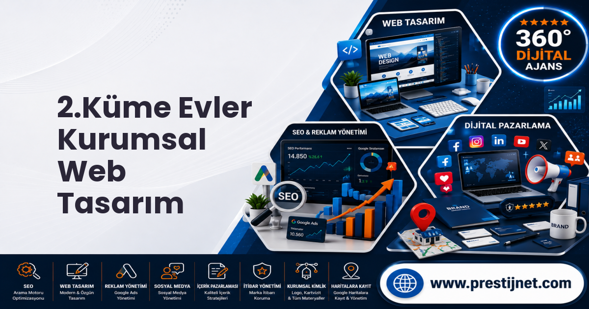 2.Küme Evler Kurumsal Web Tasarım