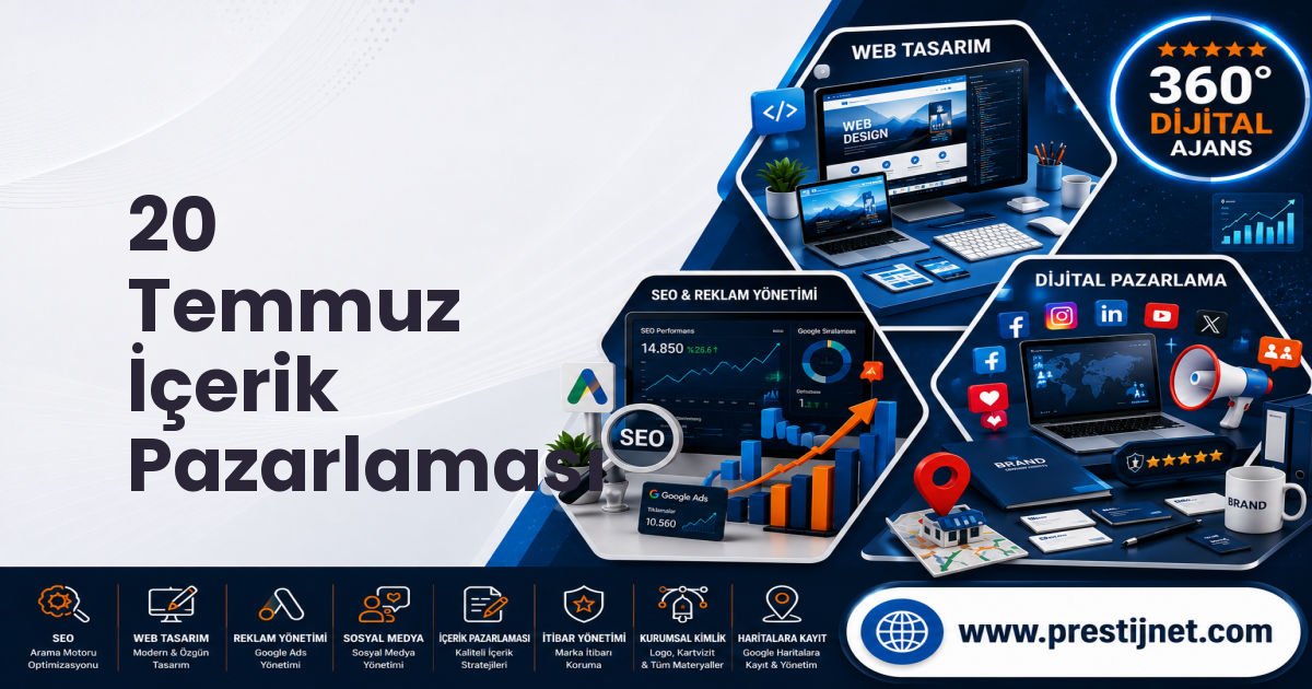 20 Temmuz İçerik Pazarlaması