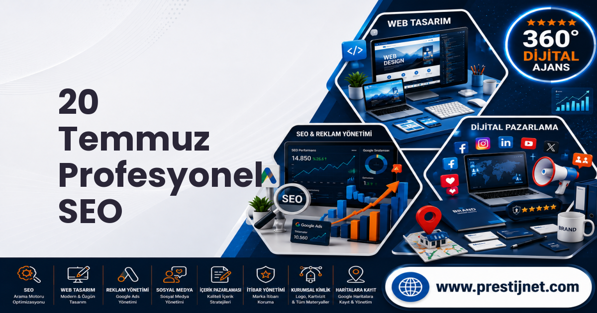 20 Temmuz Profesyonel SEO