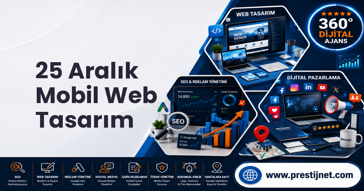 25 Aralık Mobil Web Tasarım